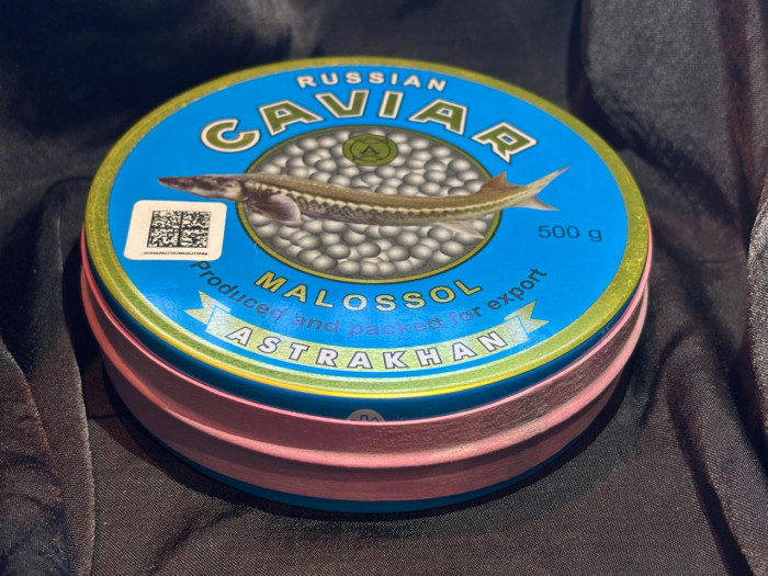 Черная стерляжья икра, 500 гр